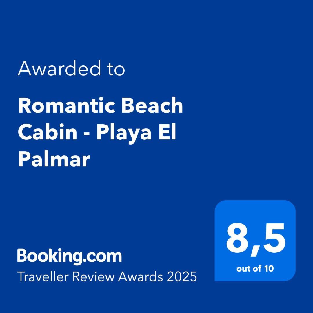 Romantic Beach Cabin - Playa El Palmar El Palmar  Esterno foto
